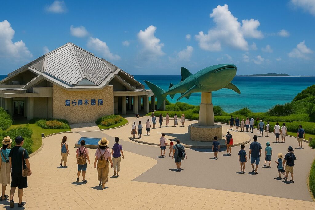 美ら海水族館の7月の様子