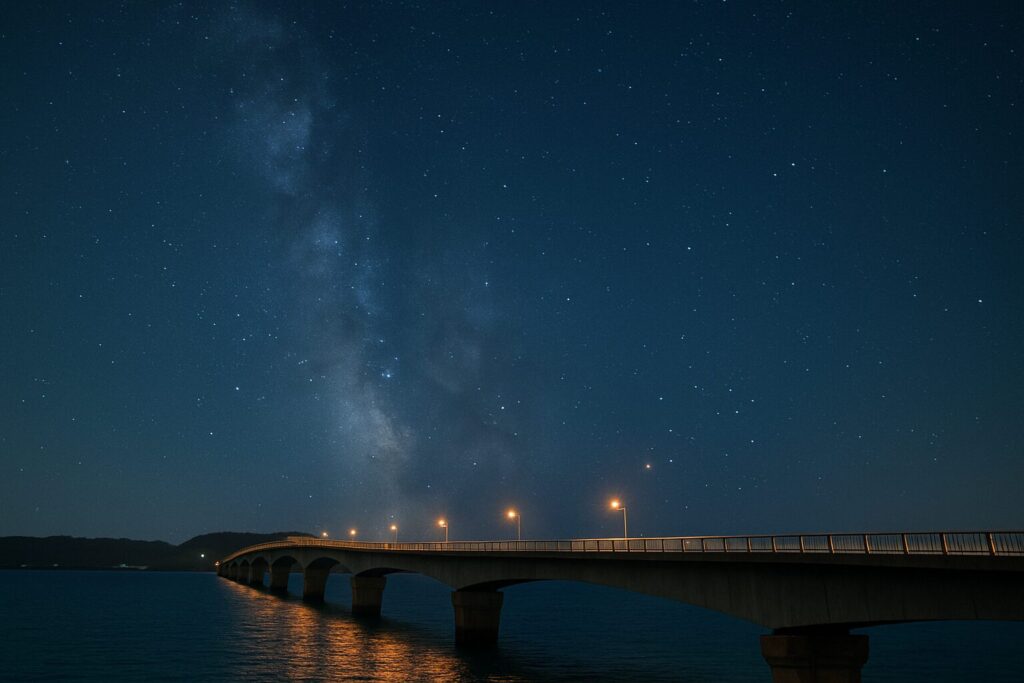 古宇利大橋星空