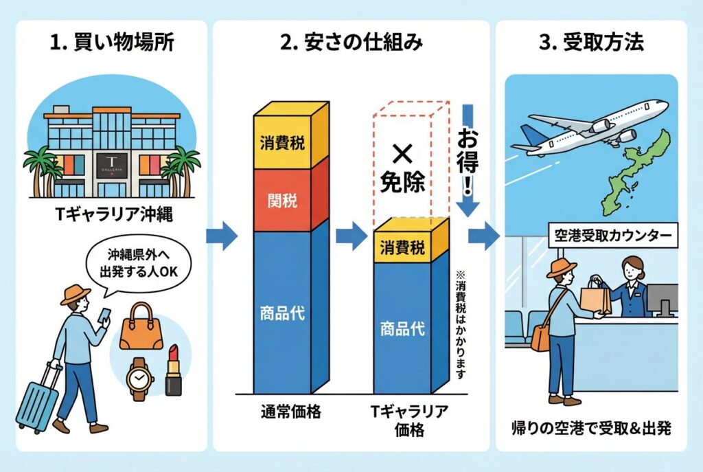 沖縄DFS（Tギャラリア）の免税制度の基本