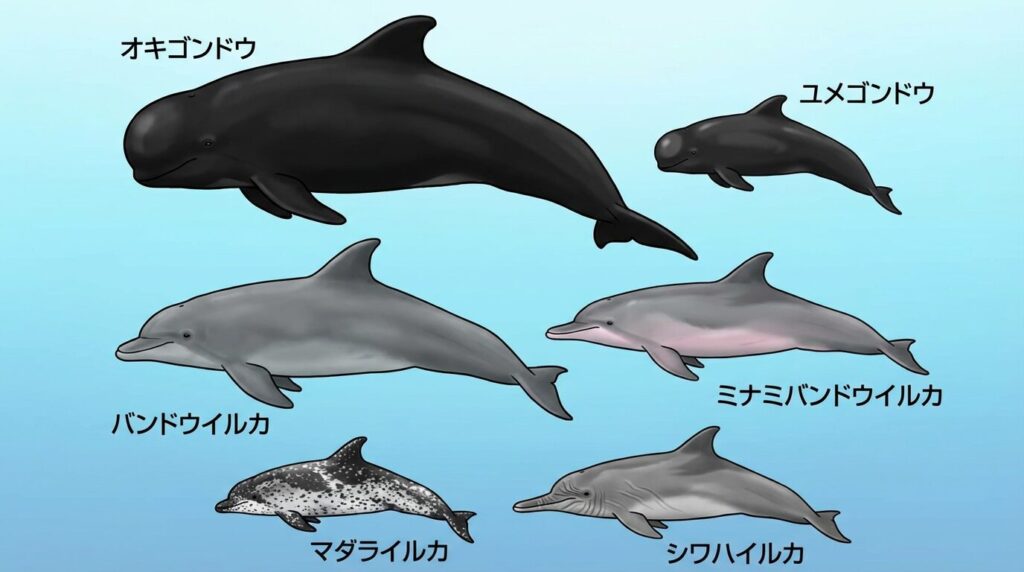 イルカの違い