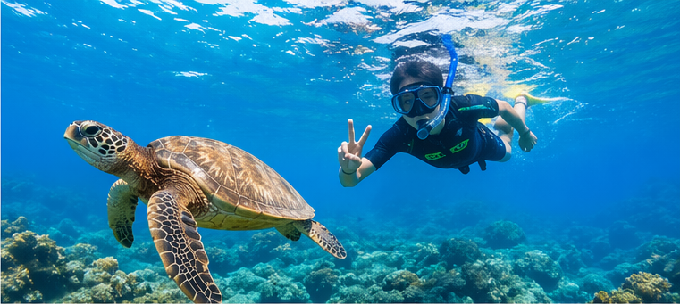 シュノーケリング