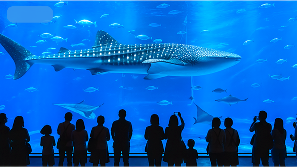 水族館の大水槽